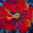 2012 Passion - Red Poppy painting